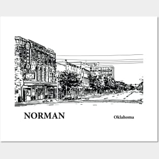 Norman Oklahoma Posters and Art